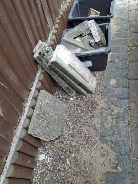 Photo of free Bricks, slabs, coping, flint, boulders, shingle etc (Watton at Stone SG14) #2