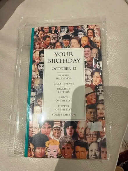 Photo of free 12 October Birthday Book (Kennington) #1