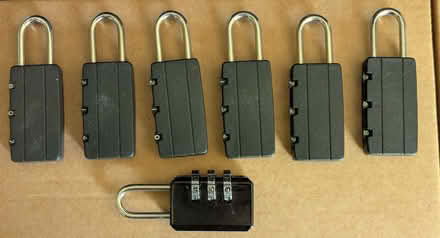 Photo of free Seven small padlocks (Teversham CB1) #1