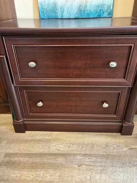 Photo of free Cherry wood Filing cabinet (Pacifica) #1