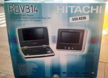 Photo of free Portable DVD player with additional screen. NOTE: No power u (Woodford IG8) #3