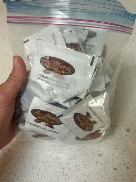 Photo of free Parm and red pepper packets (East End) #1