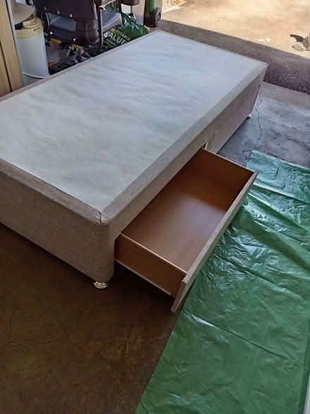 Photo of free 2 single mattress divan bases (Netherfield, Kendal LA9) #1