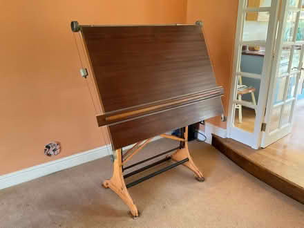 Photo of free Cast iron drafting table w posh top, working - Boro’ Green (Crouch TN15) #1