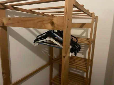 Photo of free Wooden Clothes Rail (Boscombe BH7) #1