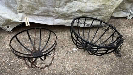 Photo of free 2 metal hanging baskets (Goldhanger CM9) #2
