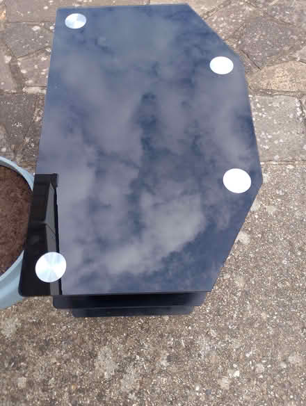 Photo of free Glass TV stand (Woodley RG5) #2
