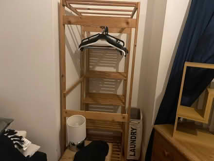 Photo of free Wooden Clothes Rail (Boscombe BH7) #2