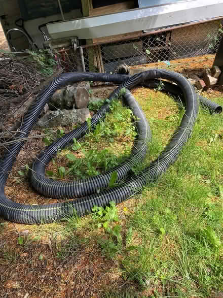 Photo of free 4” Corrugated perforated drain (Hyattsville, MD) #1