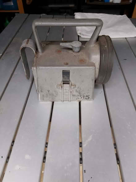 Photo of free old railway lamp (Waltham Abbey EN8) #1
