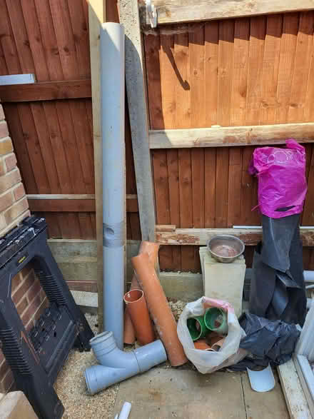 Photo of free 110mm drainage pipes (Cashes Green GL5) #1