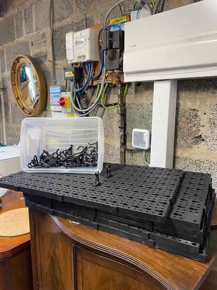 Photo of free 6 plastic boards with attachments (Corsham) #1