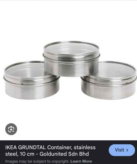 Photo of free Ikea magnetic knife / spice strip (Tonbridge) #4