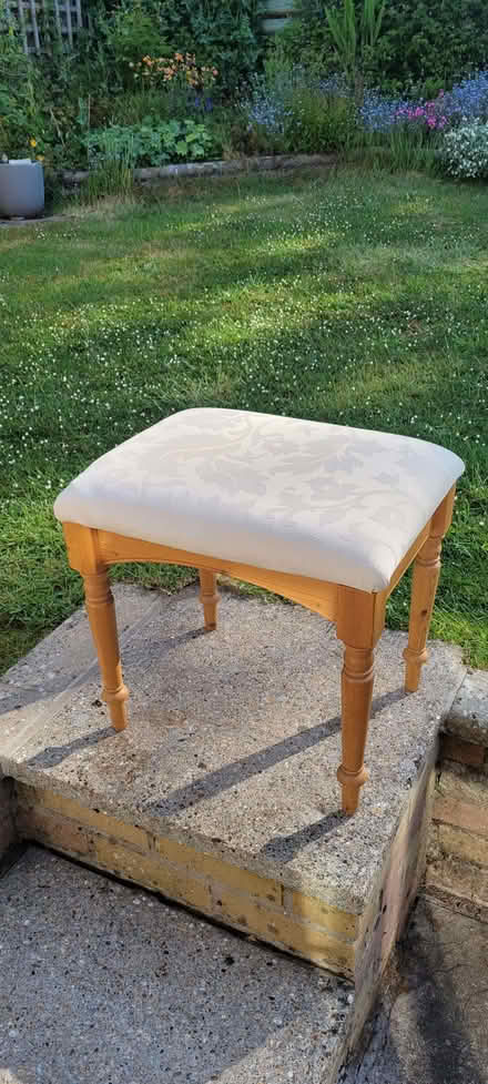 Photo of free pine stool (Martinstown DT2) #2