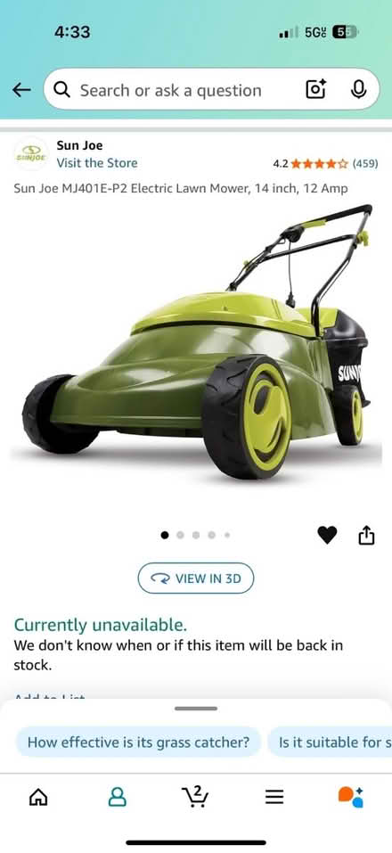 Photo of free Electric lawnmower (Maple Valley, WA) #1