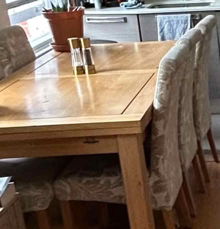Photo of free Dining Table & 6 Chairs - Solid Wood (Chipping Barnet EN5) #1