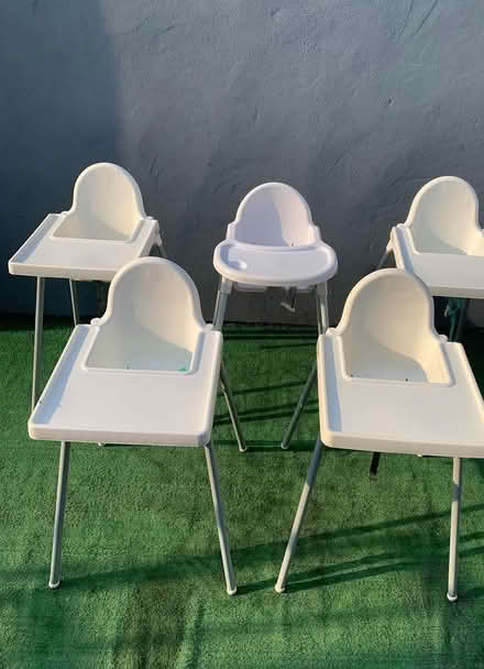 Photo of free TWO ikea high chairs (Se232sg) #1