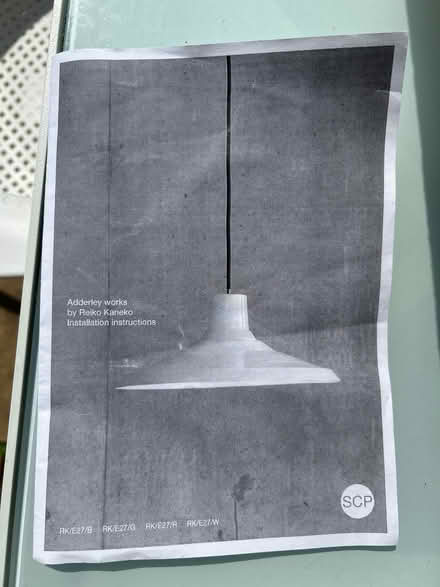 Photo of free New porcelain light fixture (Swindon SN25) #2