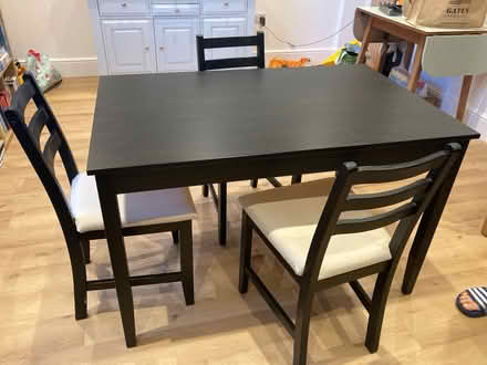 Photo of free Ikea dining table and 4 chairs (Portslade Village BN41) #1