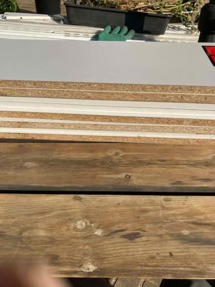 Photo of free 8 White Shelves (GU14) #4