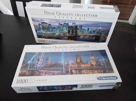 Photo of free 2 puzzle 1000 pieces (CV2) #1