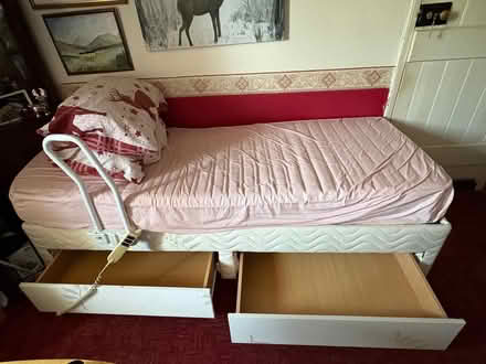 Photo of free Single electric reclining divan bed (Newton St Loe CP) #2