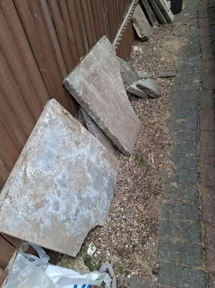 Photo of free Bricks, slabs, coping, flint, boulders, shingle etc (Watton at Stone SG14) #3