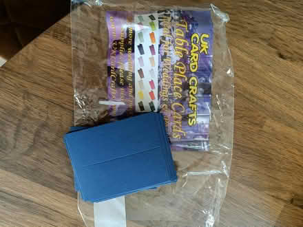 Photo of free Approx 55 new navy place cards (Hove BN3) #1