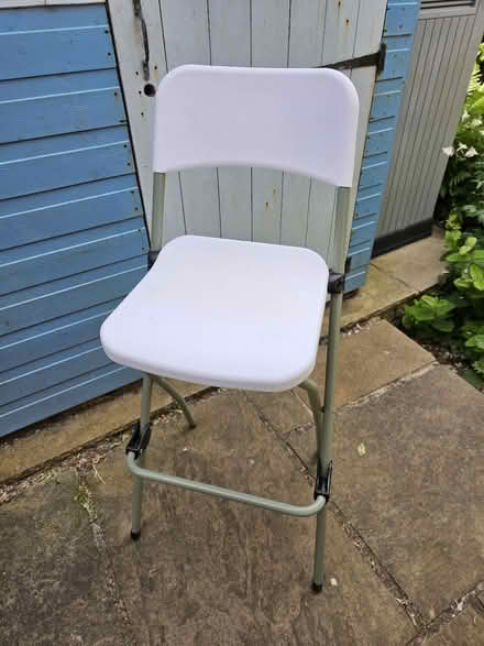 Photo of free Folding high / bar stool (Hest Bank.) #2