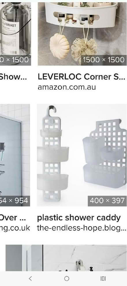 Photo of Plastic shower caddy (Kemptown BN2) #2