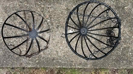 Photo of free 2 metal hanging baskets (Goldhanger CM9) #1