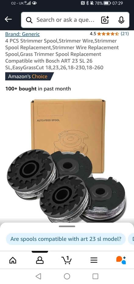 Photo of free Strimmer spools (Woodbrook HR5) #2