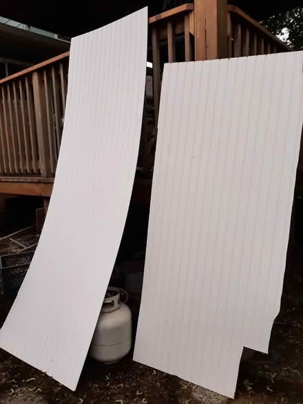 Photo of free White wood panels (Milwaukie, Ardenwald) #1