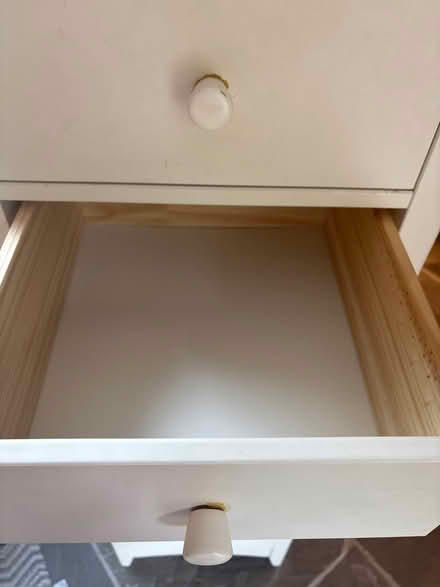 Photo of free Tall boy chest of drawers cream (Radnage HP14) #2