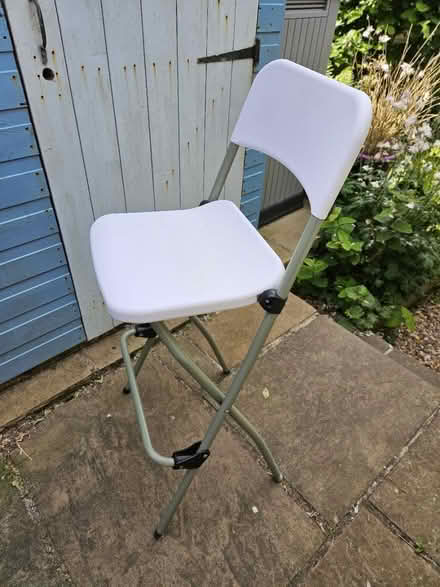 Photo of free Folding high / bar stool (Hest Bank.) #1
