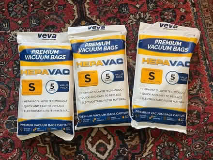 Photo of free S type vacuum bags (Tenleytown) #1