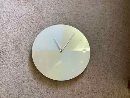 Photo of free Mirrored clock (Moorfields) #1