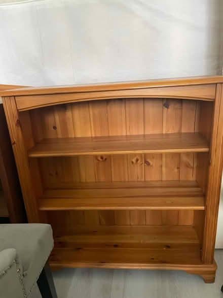 Photo of free Pine bookcase (PO22 8HT) #1