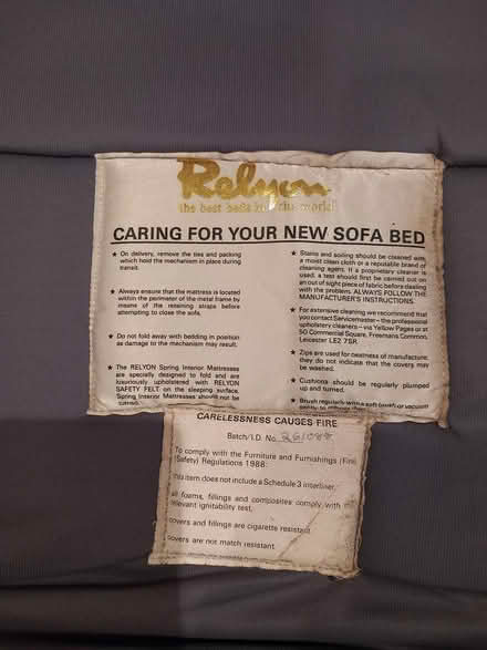 Photo of free Double Sofa Bed (Leatherhead KT22) #3