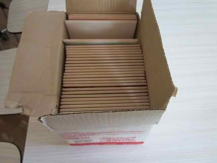 Photo of free 1 x box white square ceramic tiles 6" / 15cm (Canonbury N1) #1
