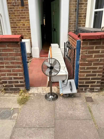 Photo of free Floor fan and tile cutter (Brentford TW8) #1