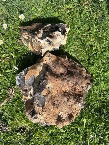 Photo of free 2 big agate stones (Guildford GU2) #1