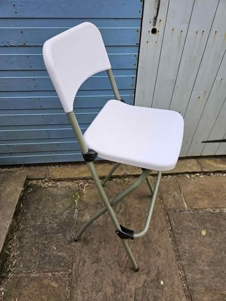 Photo of free Folding high / bar stool (Hest Bank.) #4