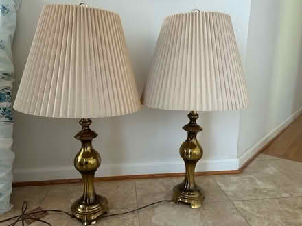 Photo of free Brass lamps (Saratoga) #1