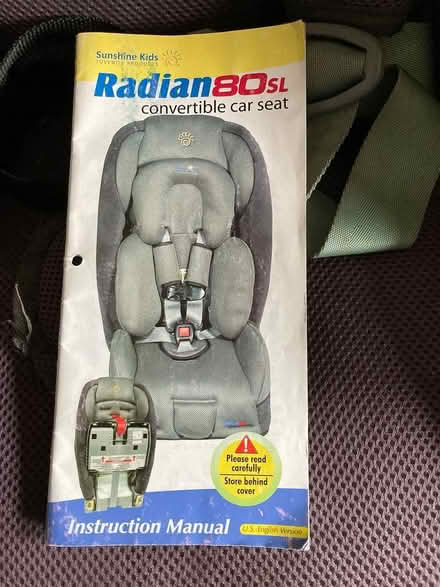 Photo of free Sunshine Kids car seat (Spring Hill, Somerville) #3