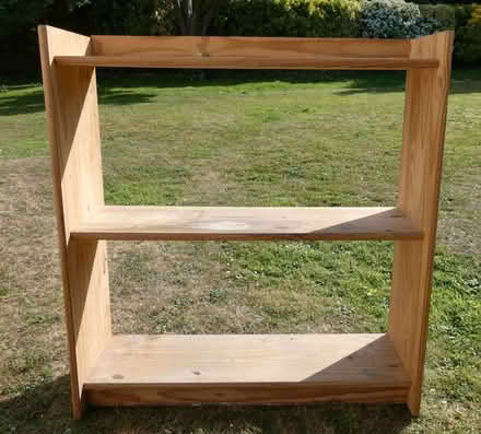 Photo of free 3 shelf wooden bookcase (Botley OX2) #1