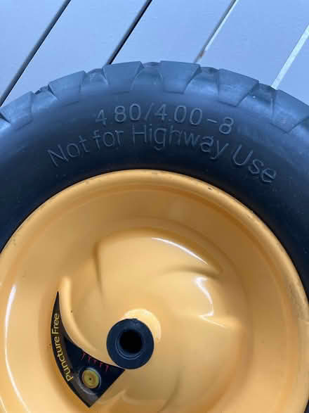 Photo of free Brand new wheelbarrow wheel (OX11) #2