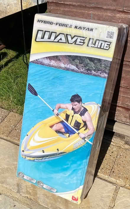 Photo of free Unused rubber kayak (Sandrerstead.) #1
