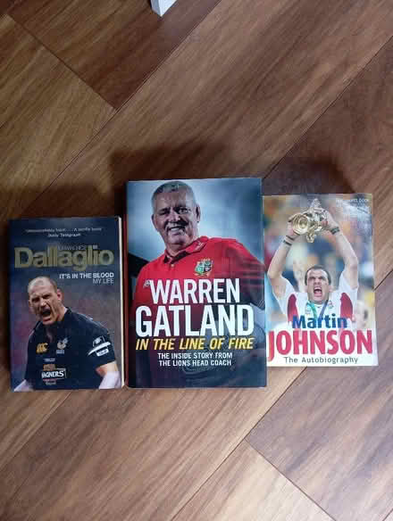 Photo of free Rugby books (Kingston Bagpuize OX13) #1