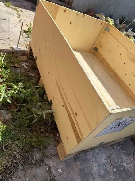 Photo of free Pallet and plywood available for collection today (Egremont CH44) #1